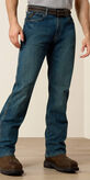 Rebar M4 Relaxed DuraStretch Basic Boot Cut Jean Front
